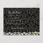 Trouwen Dank u briefkaarten plaats uw foto (Achterkant)