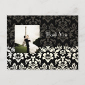 Trouwen Dank u briefkaarten plaats uw foto (Voorkant)