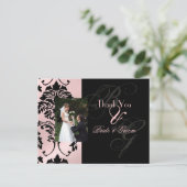 Trouwen Dank u briefkaarten plaats uw foto (Staand voorkant)