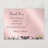 Trouwen Dank u briefkaarten plaats uw foto (Achterkant)