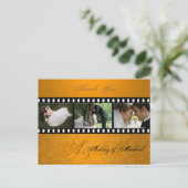 Trouwen Dank u briefkaarten plaats uw foto's (Staand voorkant)