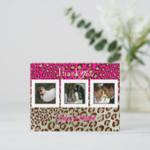 Trouwen Dank u briefkaarten plaats uw foto's (Staand voorkant)