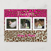 Trouwen Dank u briefkaarten plaats uw foto's (Voorkant)