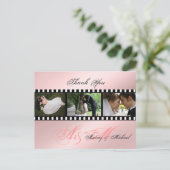 Trouwen Dank u briefkaarten plaats uw foto's (Staand voorkant)