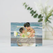 Trouwen Dank u briefkaarten plaats uw foto's (Staand voorkant)