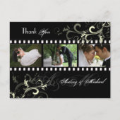 Trouwen Dank u briefkaarten plaats uw foto's (Voorkant)