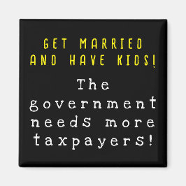 Trouwen en kinder hebben - overheid heeft belastin magneet