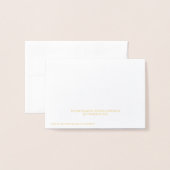 Trouwen Folie Cherry Blossom RSVP Card Folie Kaarten (Met envelop)