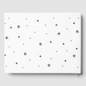 Trouwen Gastboek Tattoo Hart Zwart Wit Gastenboek (Achterkant)