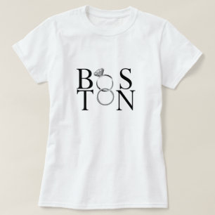 trouwen in Boston T-shirt