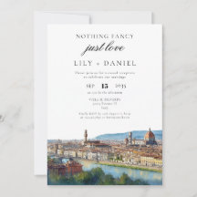 Trouwen in Florence Italië Bruiloftsreceptie