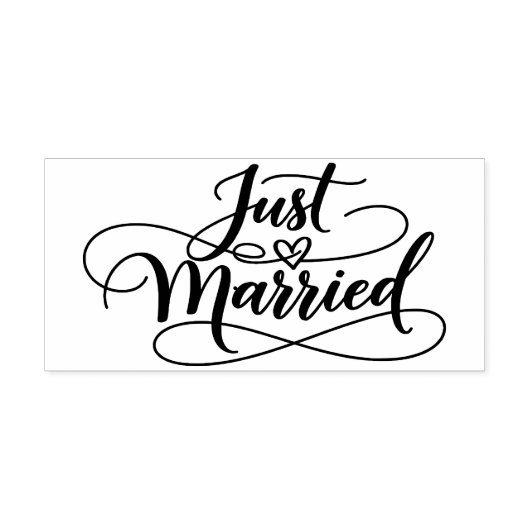 Trouwen in het zwart lijnen silhouet rubberstempel (Afrduk)