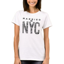 Trouwen in NYC t-shirt