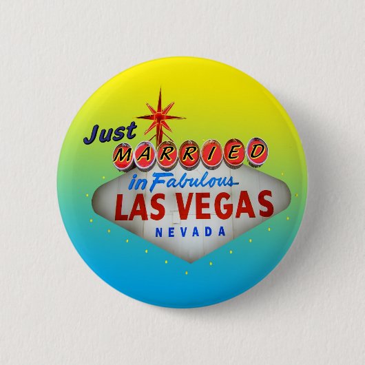 Trouwen in Vegas Button (Voorkant)