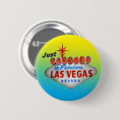 Trouwen in Vegas Button (Voorkant /achterkant)