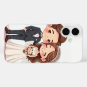 Trouwen Jubileum iPhone Case (Achterkant (horizontaal))
