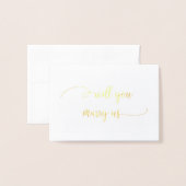 Trouwen jullie met de officiële Kaart van de bruil (Voorkant met envelop)