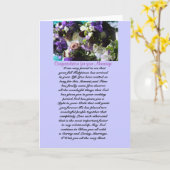 trouwen kaart (Gele Bloem)