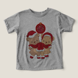 Trouwen Kerstmis Peuter Tri-blend T-Shirt