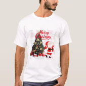 Trouwen Kerstmis T - shirt (Voorkant)