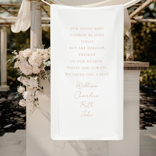 Trouwen, Memorial Banner, Elegant, Script Font Spandoek