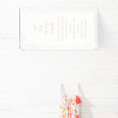 Trouwen, Memorial Banner, Elegant, Script Font Spandoek (Insitu)