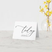 Trouwen met beste vriend om bruidegom van bruid tr kaart (Gele Bloem)