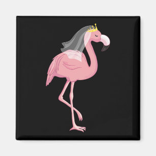 Trouwen met bruid en bruidegom Animal Beach Birds Magneet