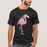 Trouwen met bruid en bruidegom Animal Beach Birds T-shirt<br><div class="desc">Trouwen Bruid en bruidegom Dieren Strand Vogels Flamingo's</div>