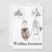 Trouwen met een boer bruiloft uitnodiging (Voorkant)