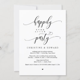 Trouwen met een Elopement, Happily Ever After Fees Kaart