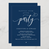 Trouwen met een Elopement, Happily Ever After Fees Kaart (Voorkant / Achterkant)