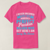 Trouwen met een perfecte lasser vrouw trots lasser t-shirt (Design voorkant)