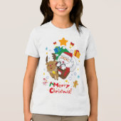Trouwen met kerst T-shirt (Voorkant)