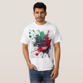 Trouwen met Kerstmis T-shirt (Voorkant volledig)