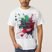 Trouwen met Kerstmis T-shirt (Voorkant)