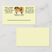 Trouwen met mijn beste vriend Plaatskaart Plaatskaartje (Voorkant / Achterkant)