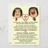 Trouwen met mijn BFF bruiloft uitnodiging (Voorkant)