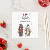 Trouwen met mijn gnomie servet (Insitu)