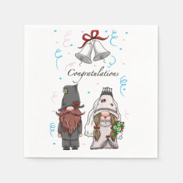 Trouwen met mijn gnomie servet