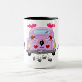 Trouwen met Two Tone Coffee Mok (Midden)