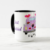 Trouwen met Two Tone Coffee Mok (Voorkant links)