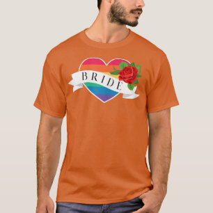 Trouwen met vrouwen LGBT Lesbiennes Homoseksuele H T-shirt