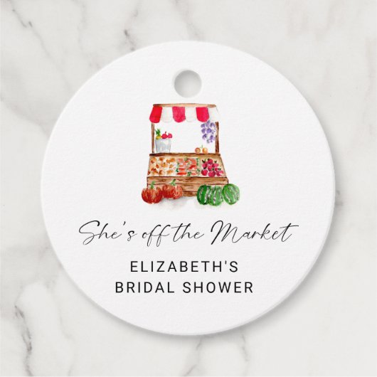 Trouwen Na het Bruidsbad Dank je wel Custom Bedankjes Labels (Voorkant)