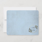 Trouwen Olijfkrans gepersonaliseerd Bedankkaart (Achterkant)