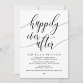 Trouwen op de vlucht, feest voor gelukkig tot het  kaart (Voorkant)