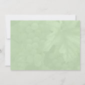 Trouwen op de wijngaard uitnodiging (Achterkant)