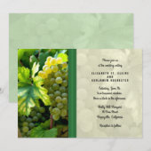 Trouwen op de wijngaard uitnodiging (Voorkant / Achterkant)