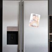 Trouwen Save the Date Calendar Custom Magneet