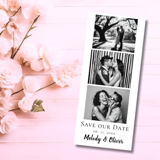 Trouwen Save the Date Photo Booth QR-code Uniek